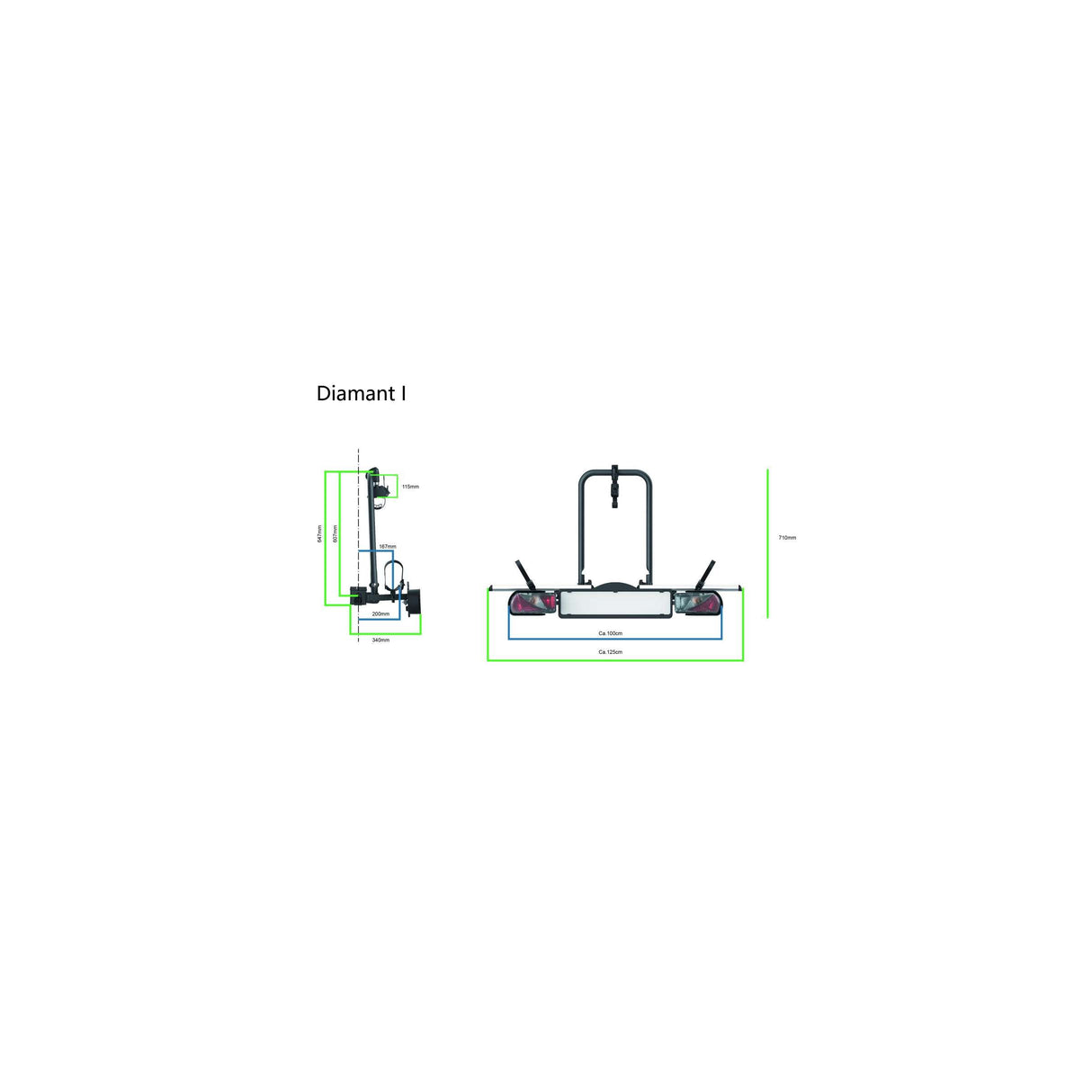 Pro-user fietsendrager diamant 1
