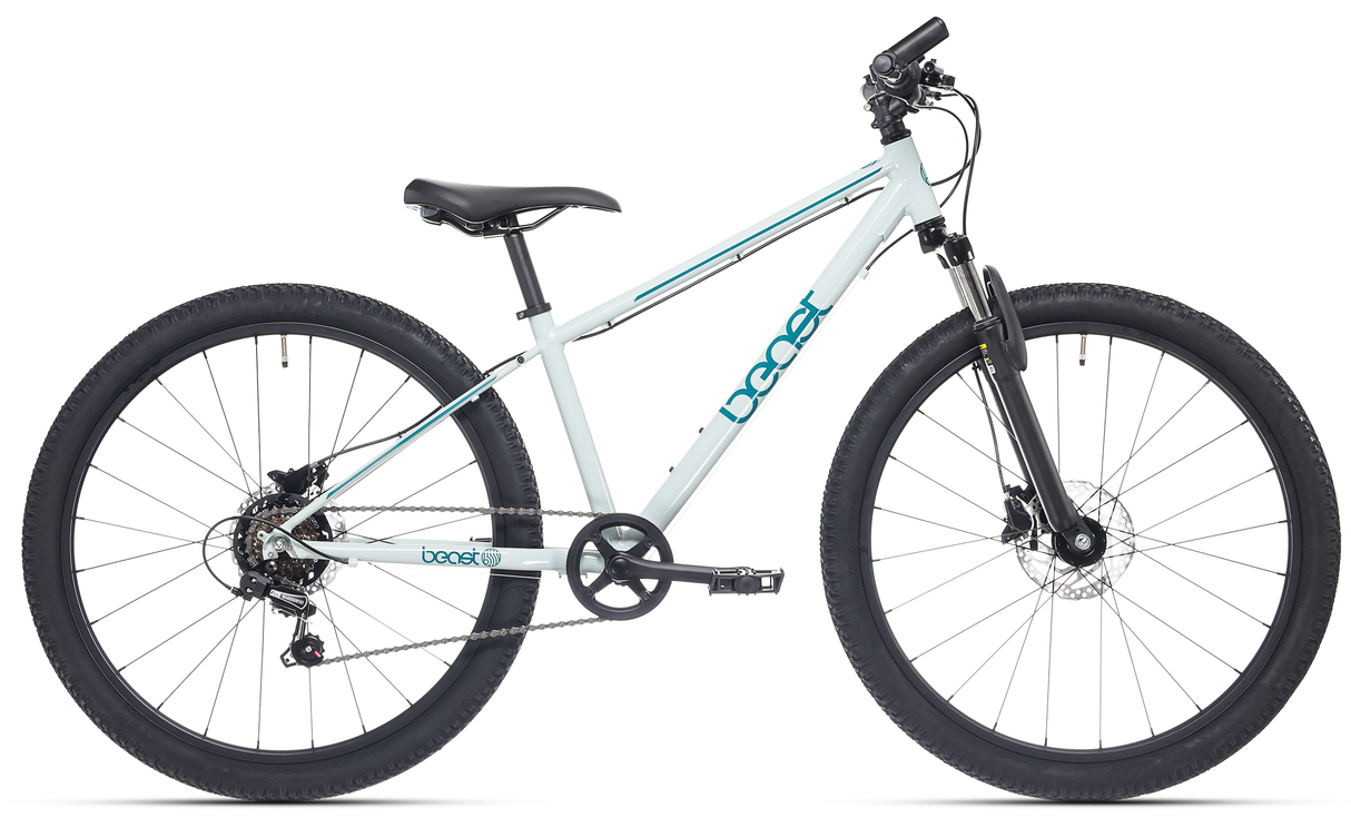 Bikefun kinderfiets beast 26 inch met shimano 6 versnellingen en disc-brakes - seagrass