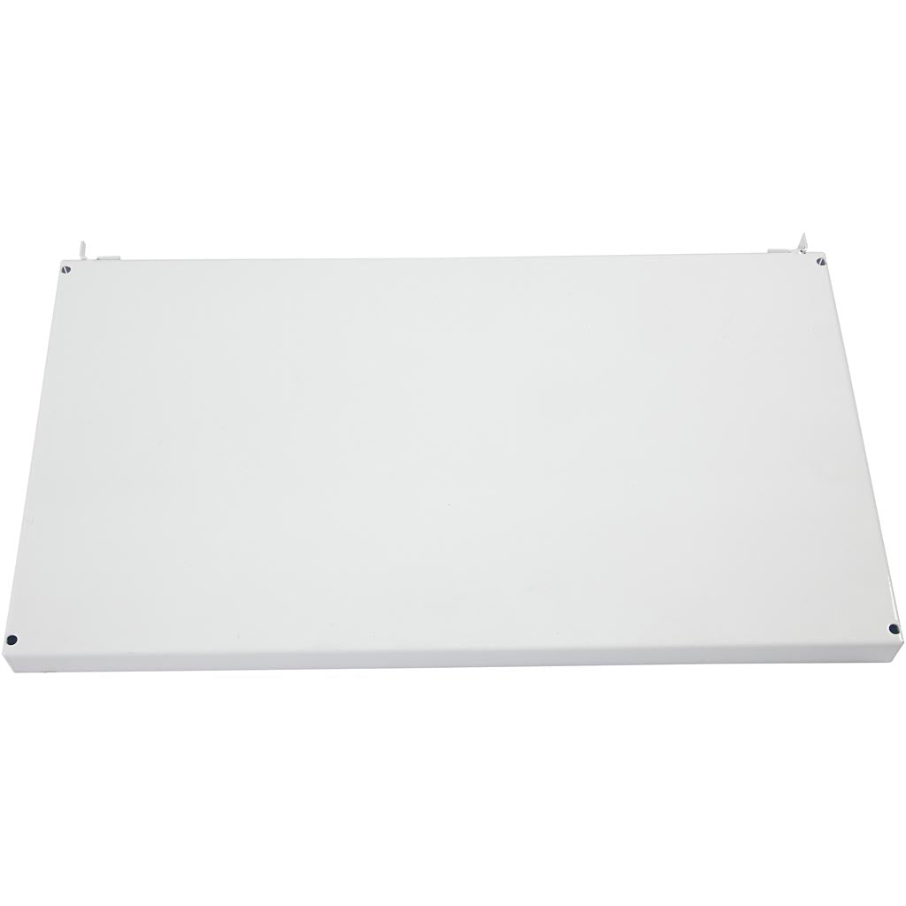 Plank, d: 200 mm, b: 400 mm, wit, 1 stuk