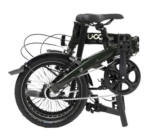 Ugo vouwfiets 20 u-go i3 v-brake - nexus 3 speed - moss green