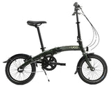 Ugo vouwfiets 20 u-go i3 v-brake - nexus 3 speed - moss green