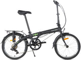 Dahon vouwfiets 20 vybe d7 shadow met v-brake - (shadow) mat zwart