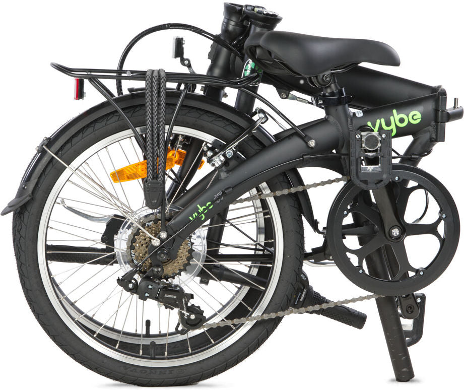 Dahon vouwfiets 20 vybe d7 shadow met v-brake - (shadow) mat zwart
