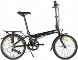 Dahon vouwfiets 20 mariner d8 met v-brake - (obsidian) zwart