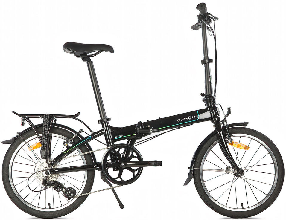 Dahon vouwfiets 20 mariner d8 met v-brake - (obsidian) zwart