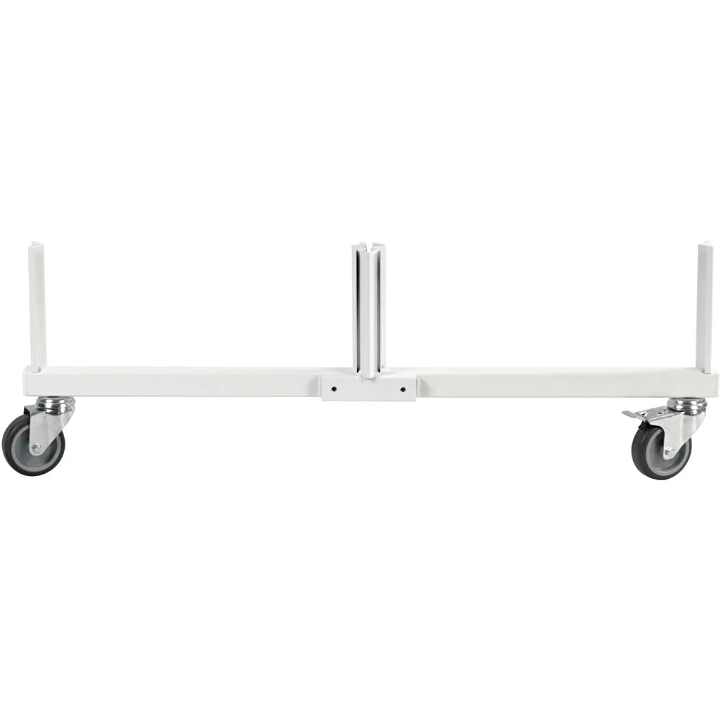 Frame eindstuk, h: 280 mm, d: 50 cm, b: 815 mm, wit, 1 stuk