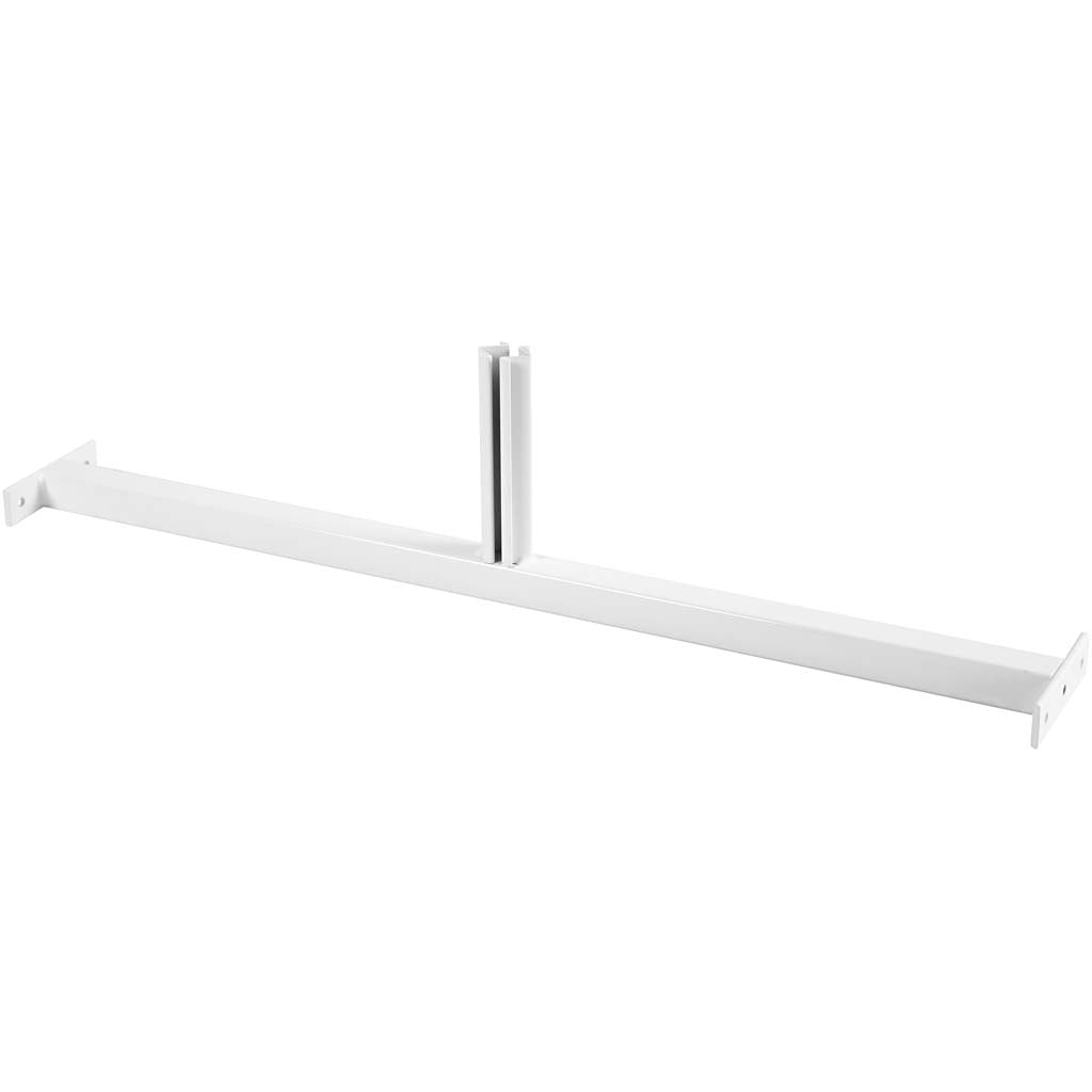 Middenstuk, h: 180 mm, d: 110 cm, b: 775 mm, wit, 1 stuk