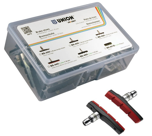 Marwi union velgremblokken bs-440 v-brake 80mm (25pr)