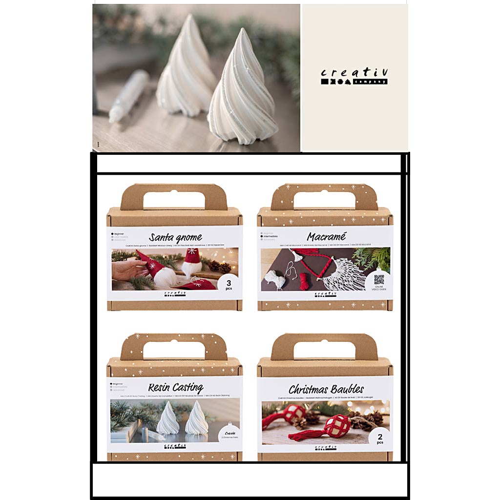 Creativ company klein baliedisplay, category, kerstmis, volwassenen, h: 458 mm, d: 322 mm, b: 416 mm, 36 eenh. 1 stuk