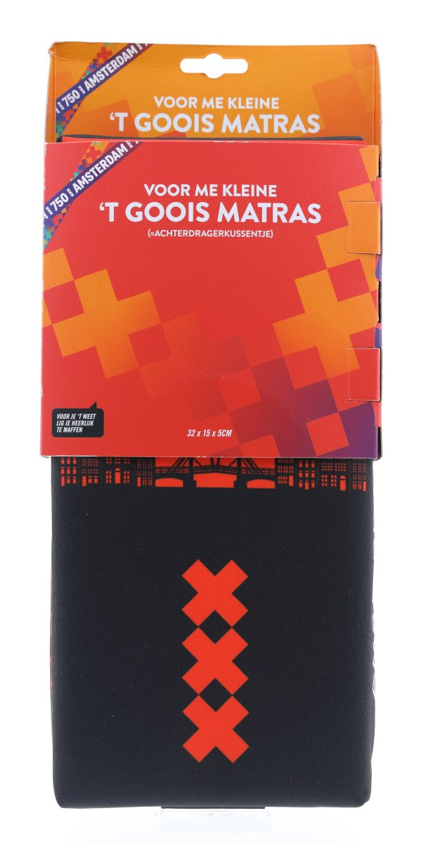 Newlooxs t goois matras voor me kleine, bagegedrager kussen zwart rood
