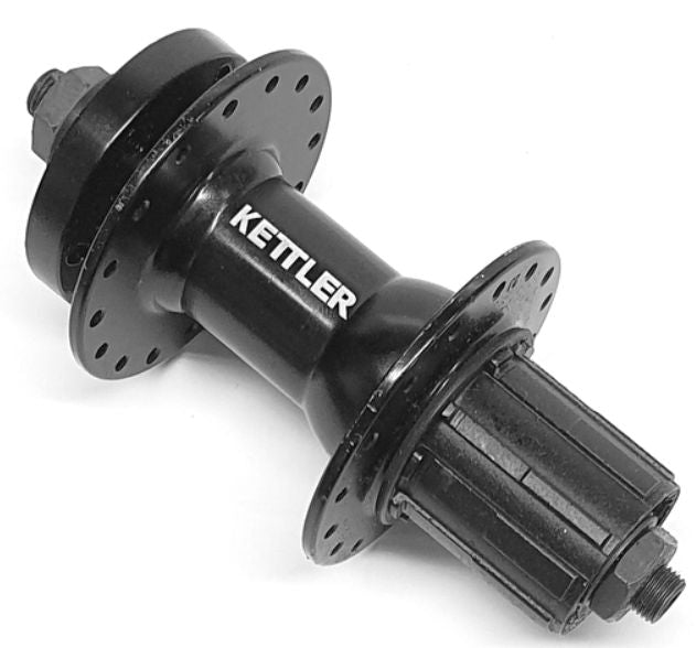 Kettler achternaaf cassette 8 9 10 speed uitval zwart 32 gaats 6-punt