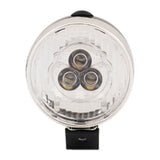 Koplamp Chroom zwart LED fiets