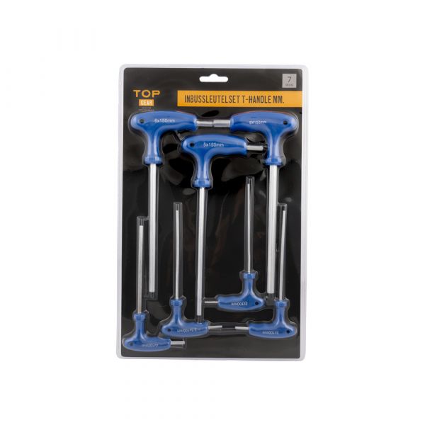 Topgear TOPGEAR Inbussl. 7 dlg. T-Handle BLISTER