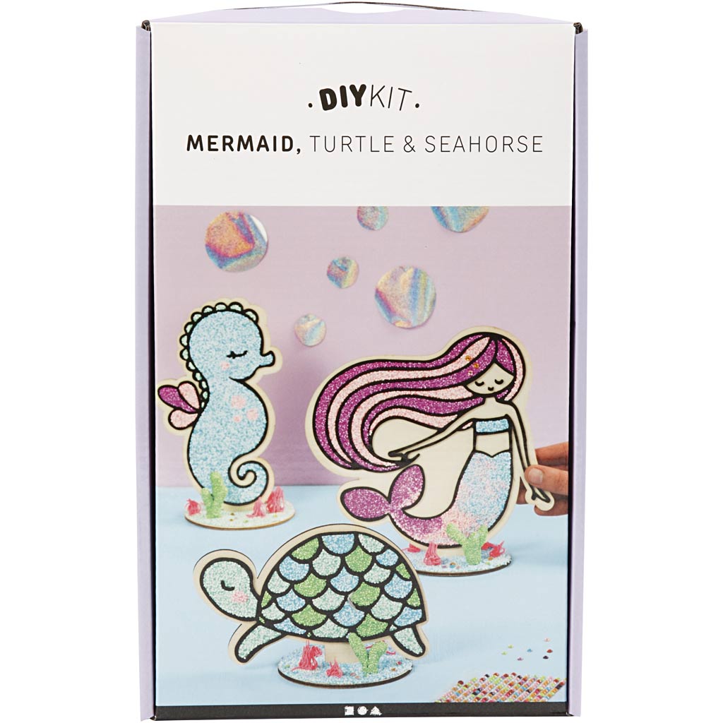 Foam clay zeemeermin, 1 set