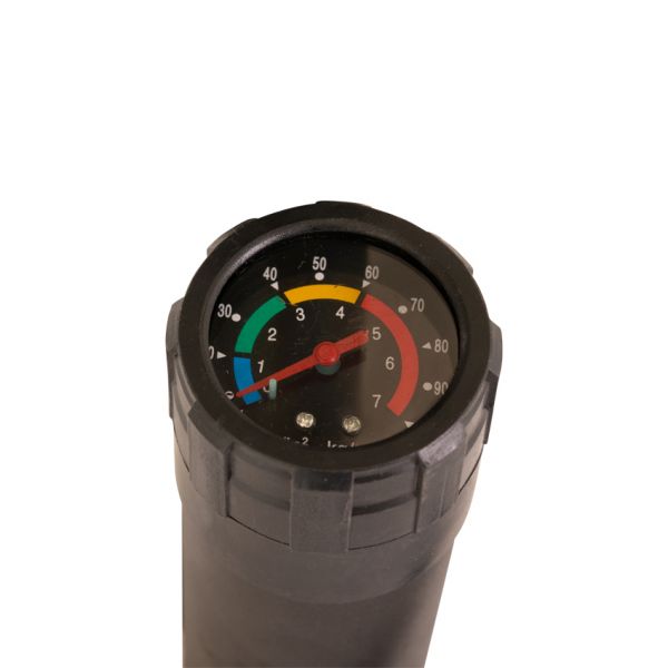 Fietspomp + manometer