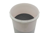 Straalgrit emmer 12,5 kg zwart 0,2 -1,0 mm.