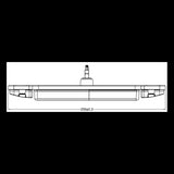 Ac hterlicht slimline 4 functies 12-24v led