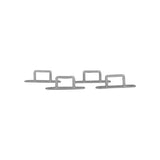 Zeilogen set 4 stuks