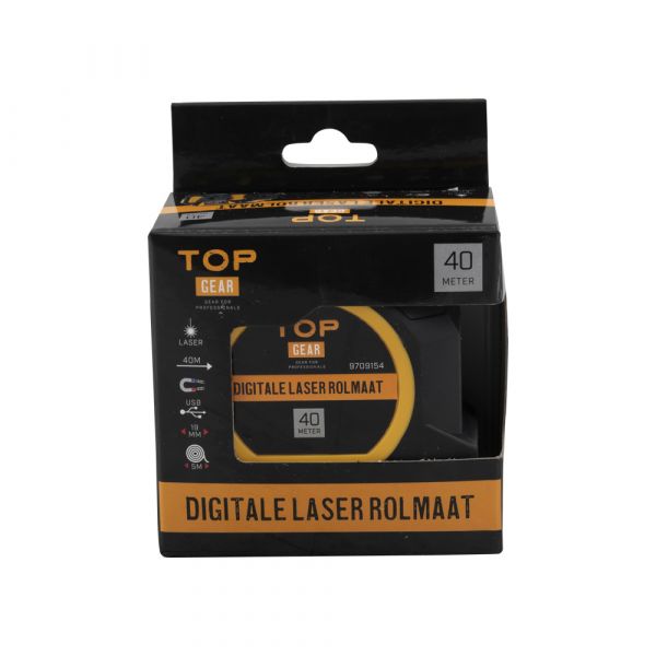 Topgear digitale laser rolmaat.*