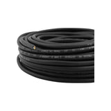 Neopreen kabel 3x1.0 zwart 20 meter.