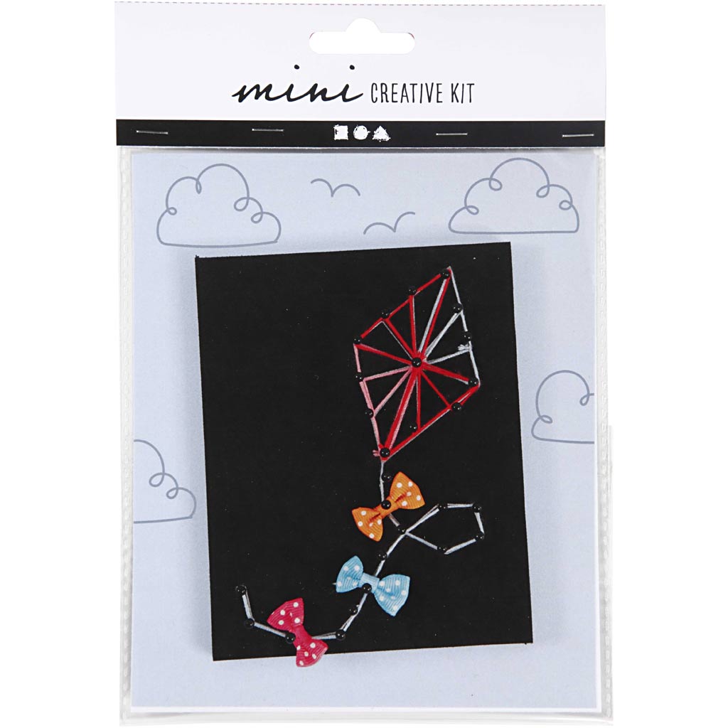 Creativ company mini creatieve set, vlieger, 1 doos