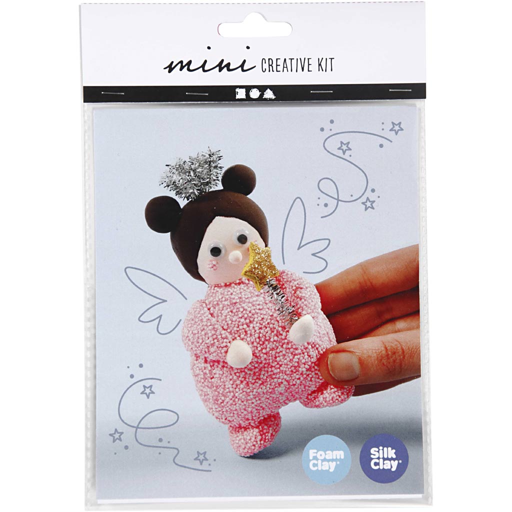 Creativ company mini creatieve set, fee met toverstaf, 1 doos