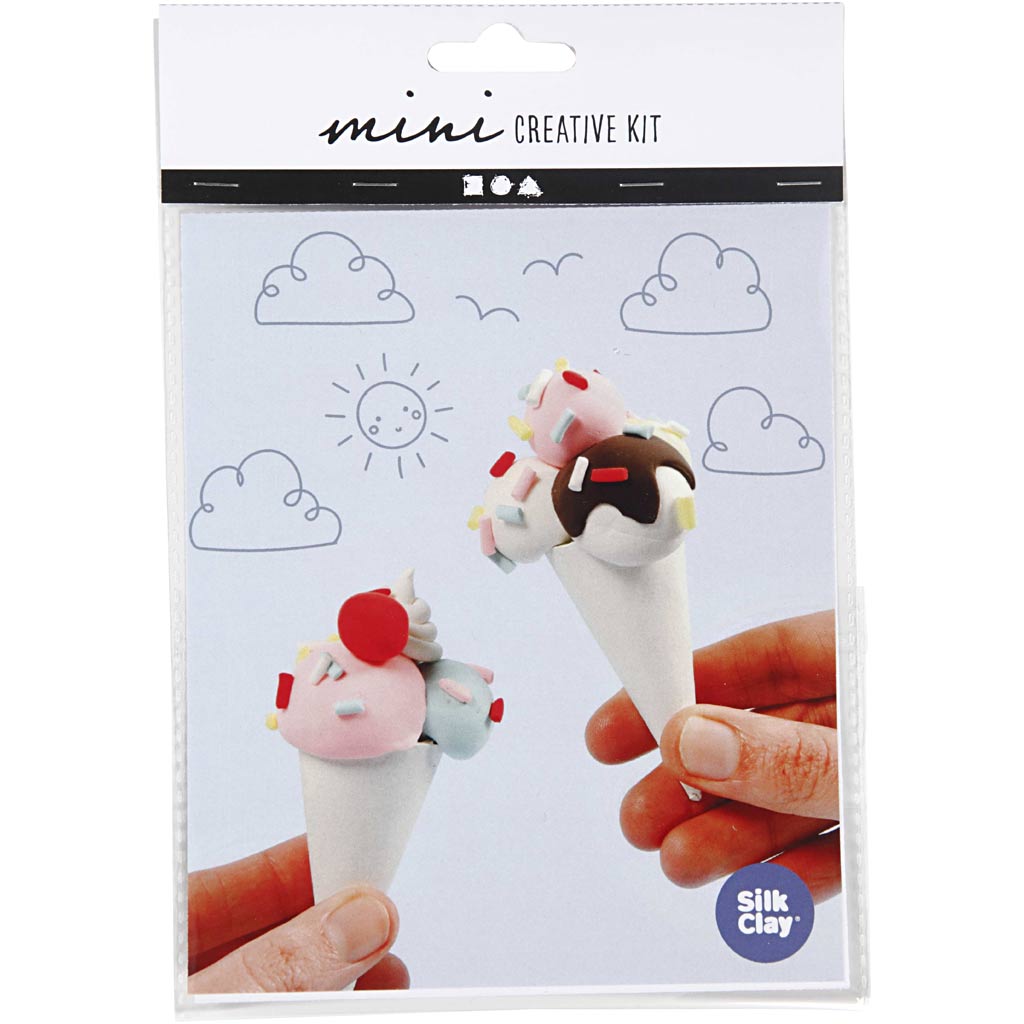 Creativ company mini creatieve set, ijsjes, 1 doos