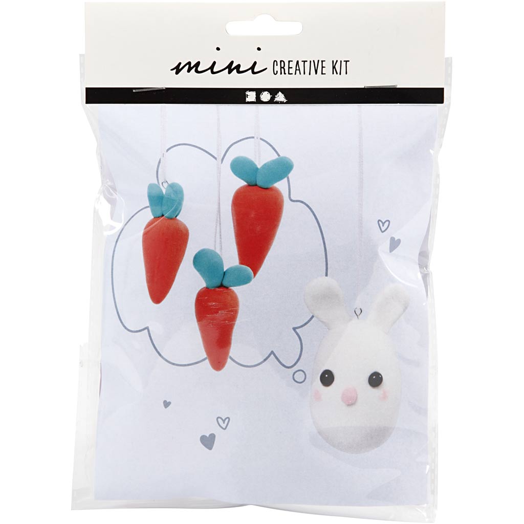 Creativ company mini creative kit, konijn, 1 doos