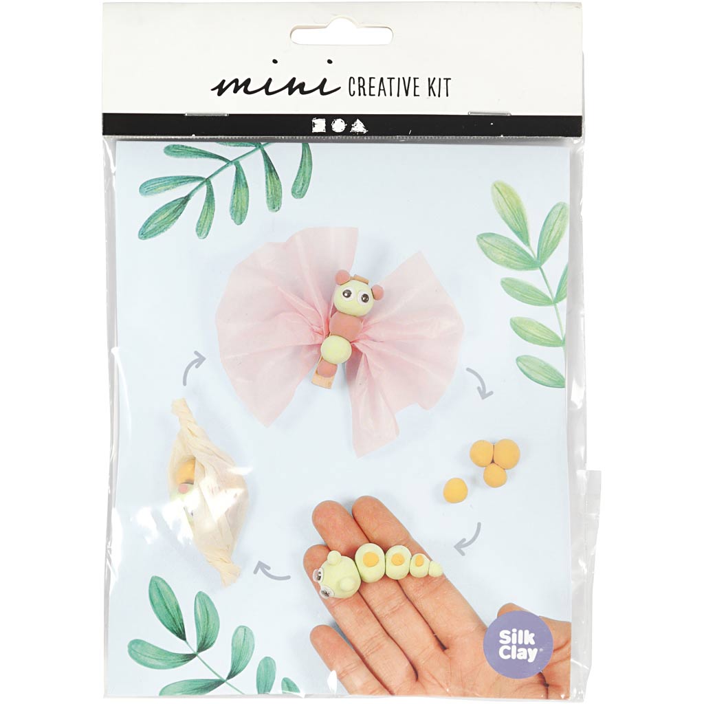 Creativ company mini creative kit, vlinder levenscyclus, 1 doos