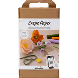 Crêpepapier Bloemen Maken Kit