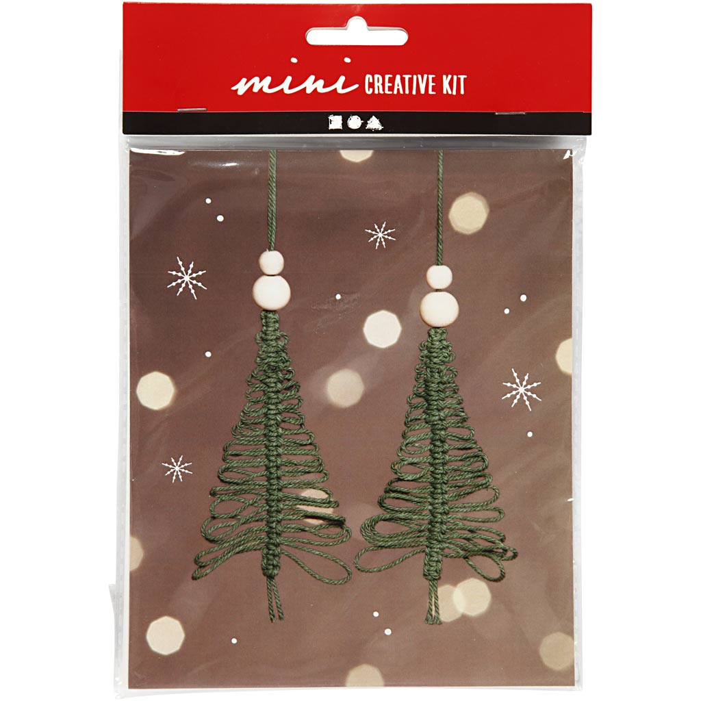 Mini Creative Kit Macrame Kerstboom