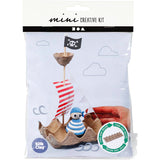 Creativ company mini creative kit eierdoos piratenboot