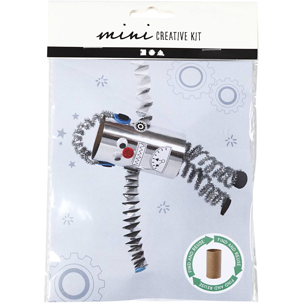 Creativ company mini creative kit toilet robot