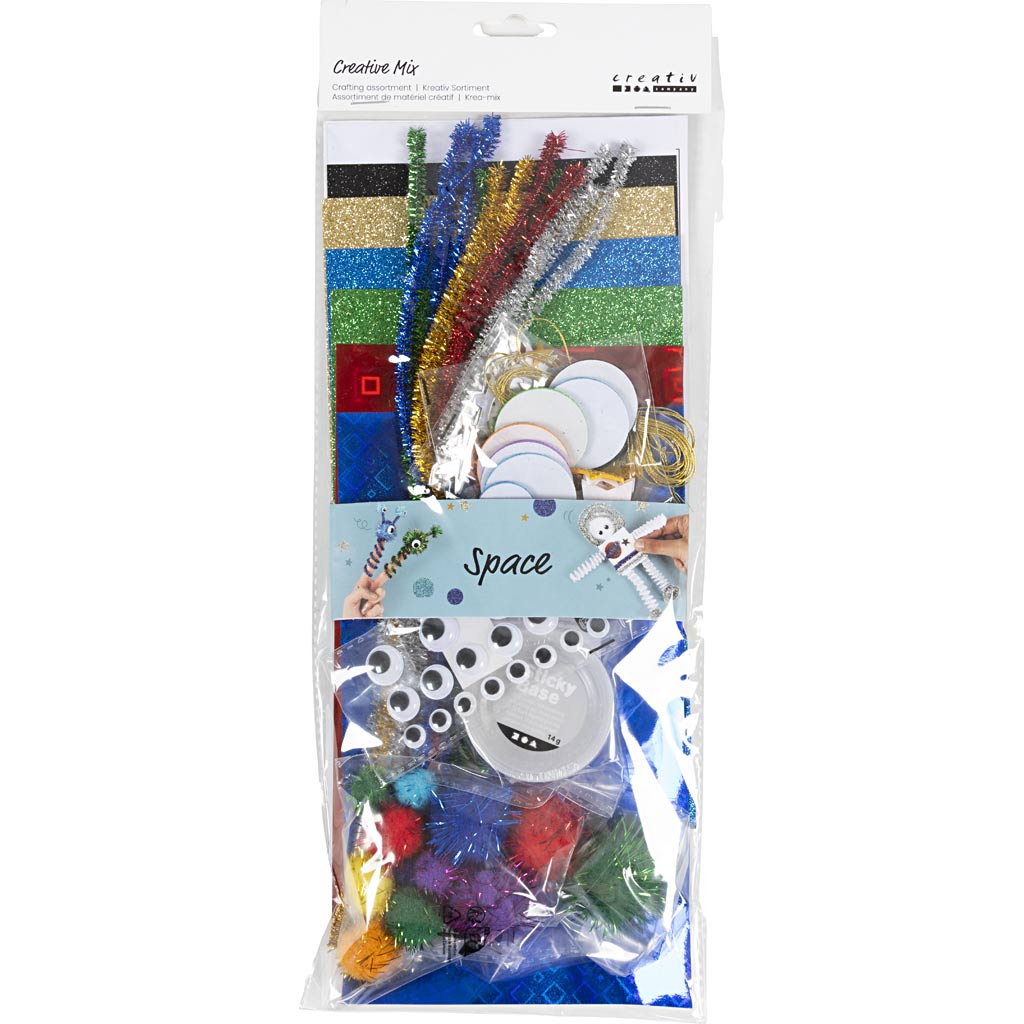 Creativ company hobby basismaterialen, ruimte, 1 doos