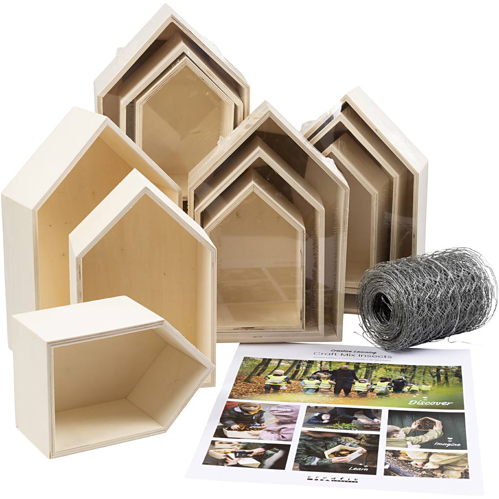 Creativ company creatieve box insecten, 1 doos