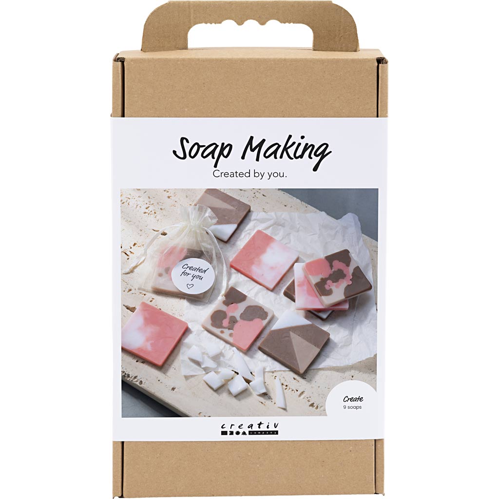 Creativ company hobbyset zeep maken, vierkant, 1 doos