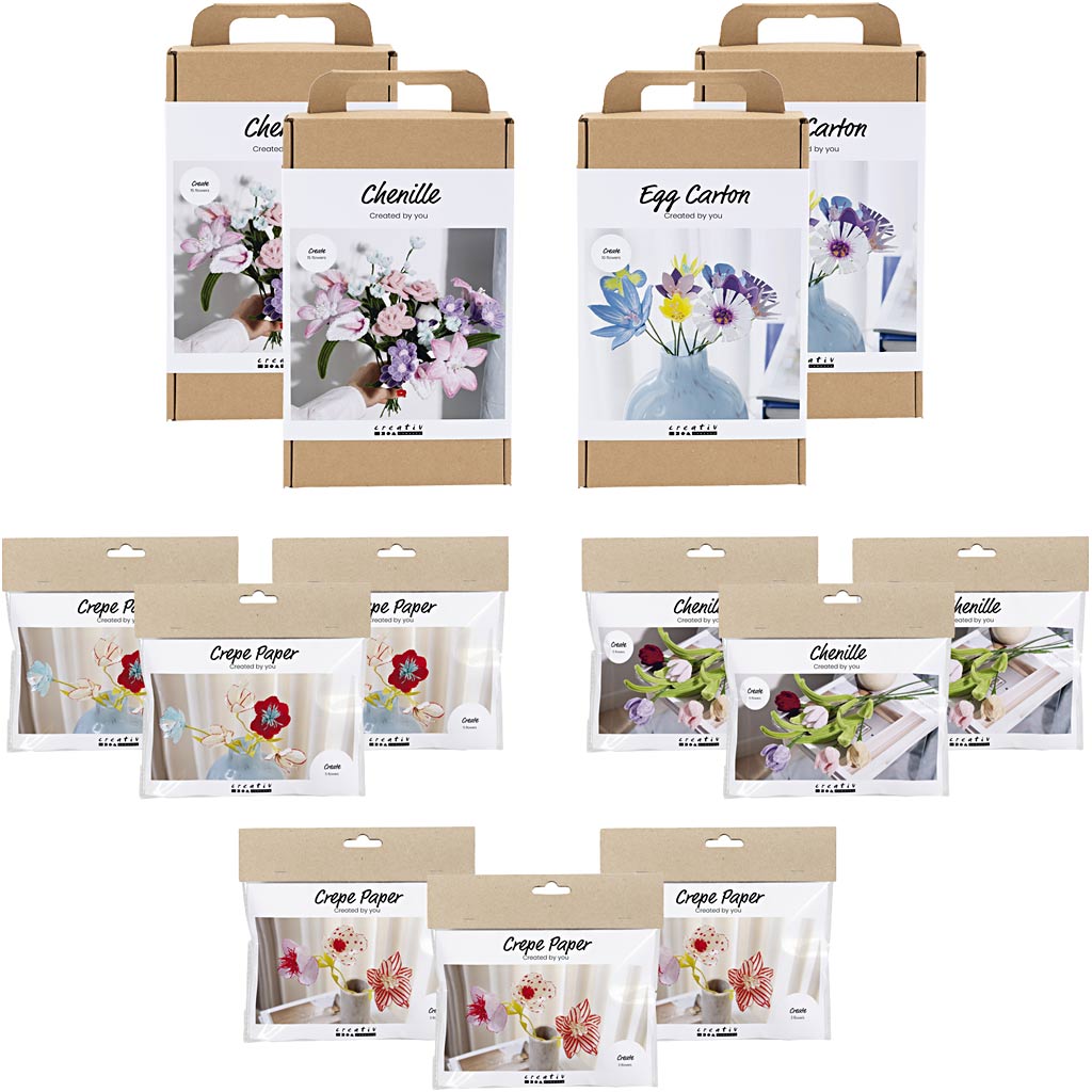 Creativ company introductiepakket, kleurrijke lente, 13 doos 1 doos