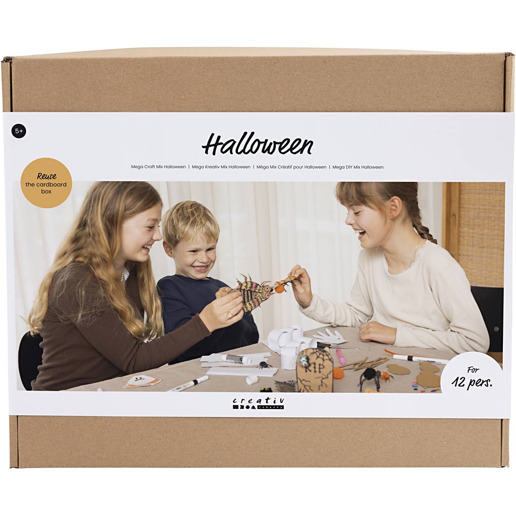Creativ company groepsset halloween, insecten, 1 doos