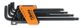 Beta stiftsleutelset 8-delig torx haaks