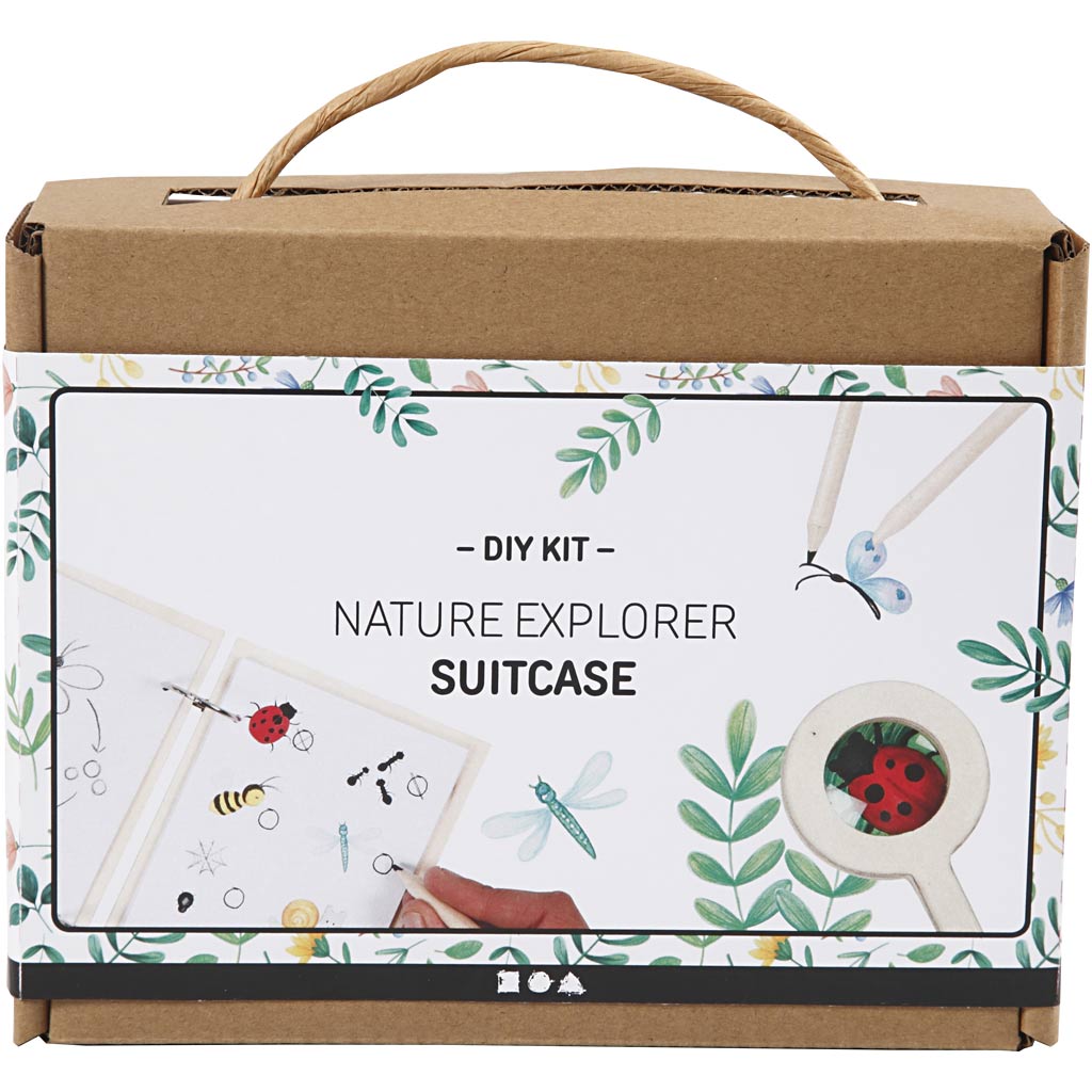 Creativ company ontdekkingskoffer voor de natuur, 1 set