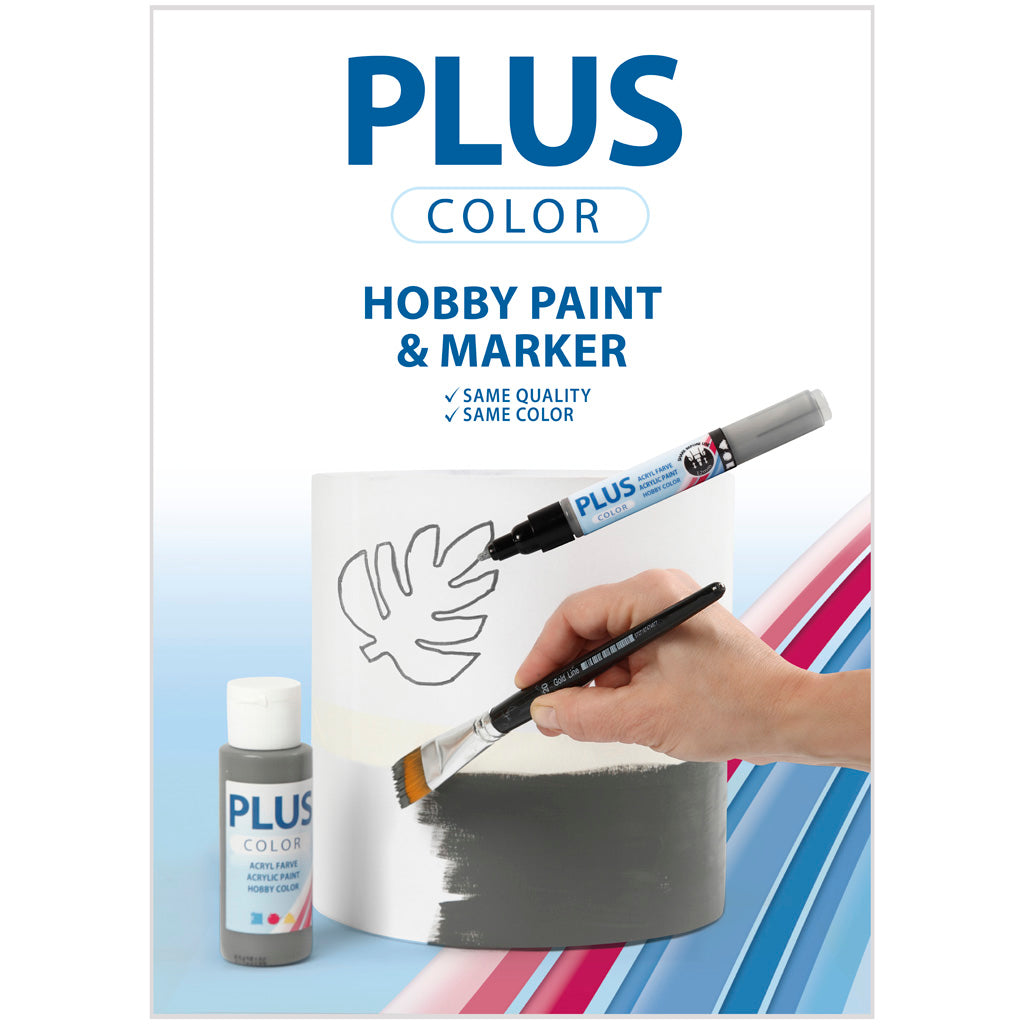 Creativ company inspiratieposter, plus color, 3 stuk 1 doos