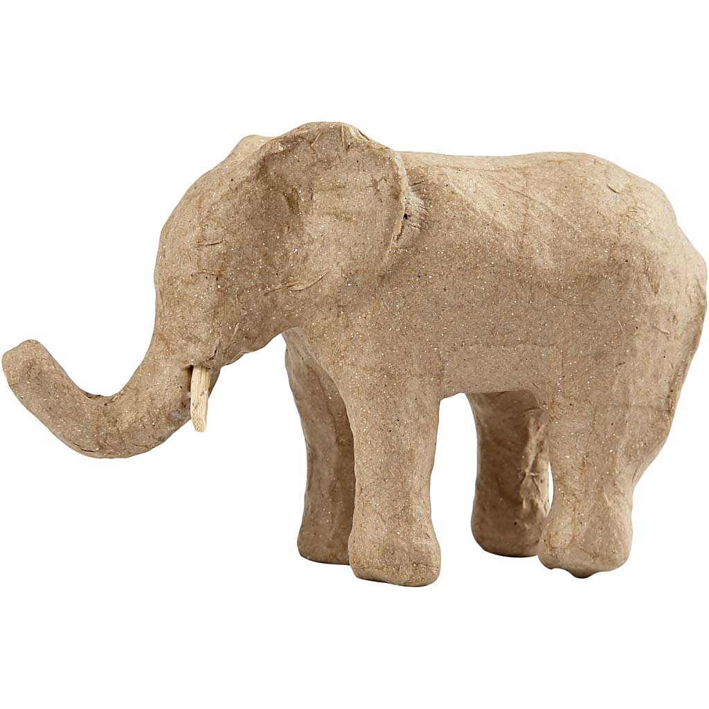 Creativ company olifant, h: 9 cm, l: 13 cm, 1 stuk