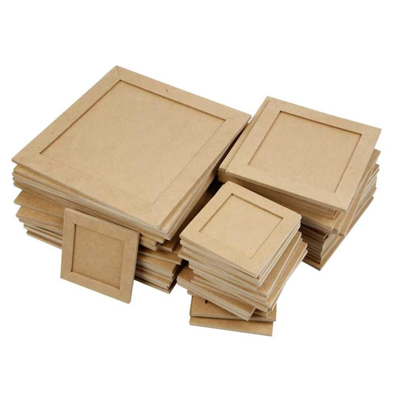 Creativ company frame lijmen, afm 10x10 + 15x15 + 22x22 cm, 200 stuk 1 doos