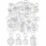 Creativ company sleutelhanger, afm 40-50 mm, 100 stuk 1 doos