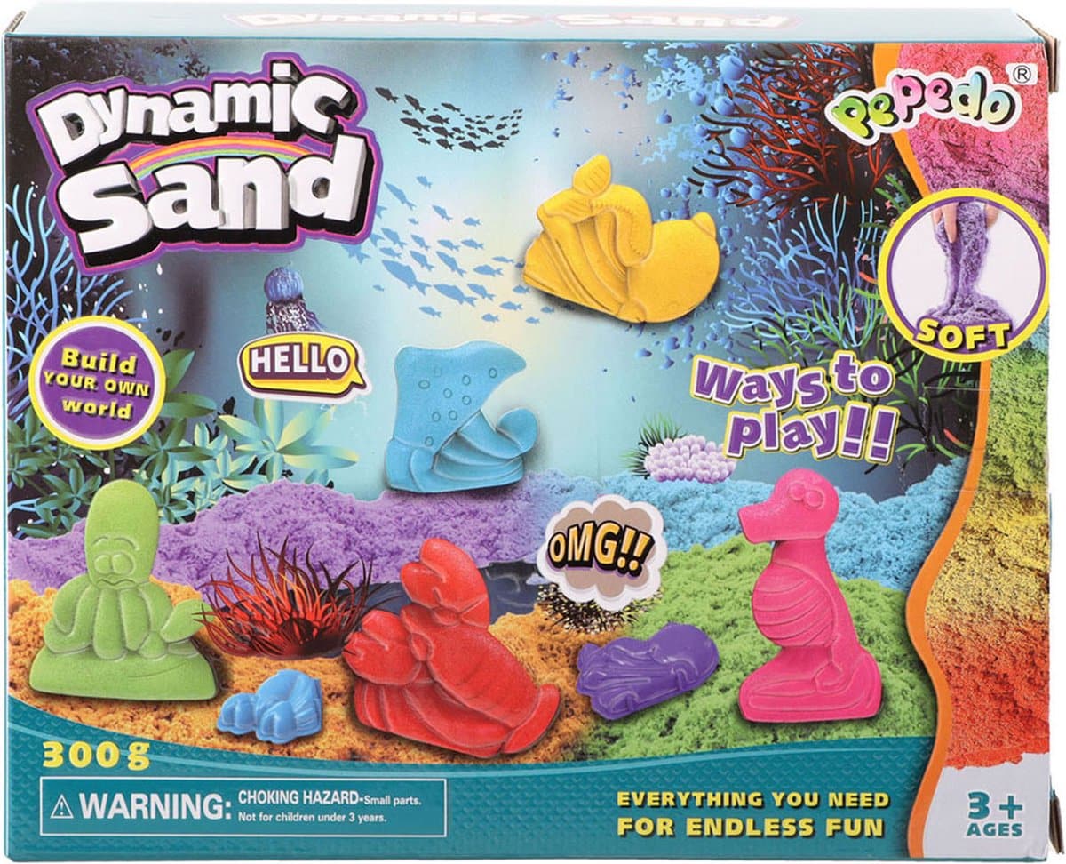 Jonotoys dynamic sand het magische speelzand