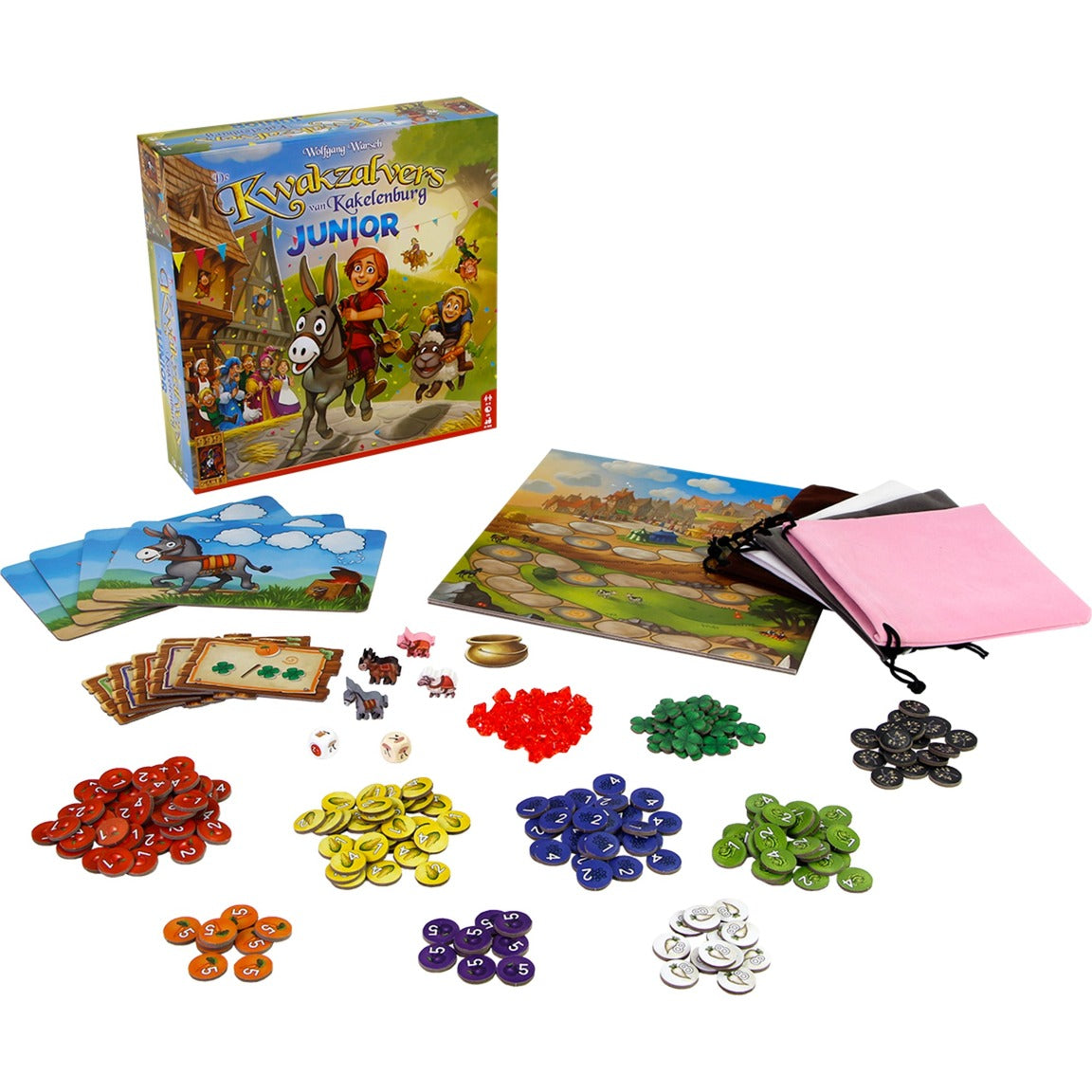 999Games De Kwakzalvers van Kakelenburg Junior Bordspel