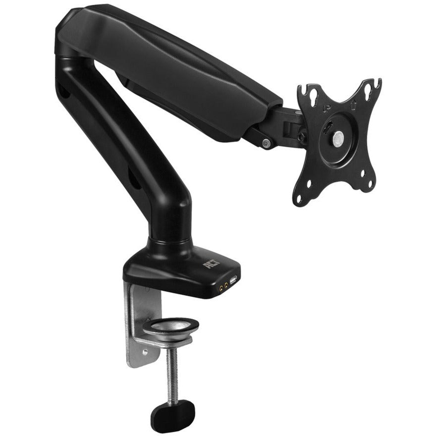 ACT Connectivity Monitorarm office met gasveer, 1 scherm