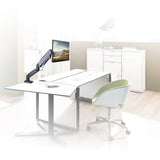 ACT Connectivity Monitorarm office met gasveer, 1 scherm