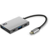 ACT Connectivity USB-C Hub 4-Port met 2x USB-C en 2x USB-A