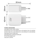 Act connectivity usb-c usb-a lader 20w met delivery pps, qu